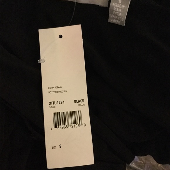 NY Collection Black Jumpsuit. NWT. - Picture 4 of 12